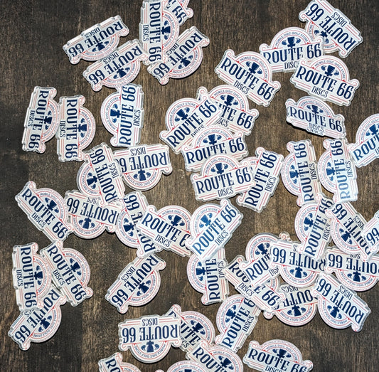 Route 66 Discs Bag Pin