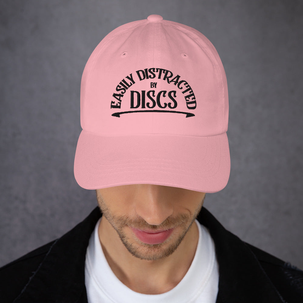 Easily Distracted by Discs Dad Hat