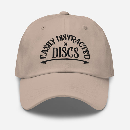 Easily Distracted by Discs Dad Hat