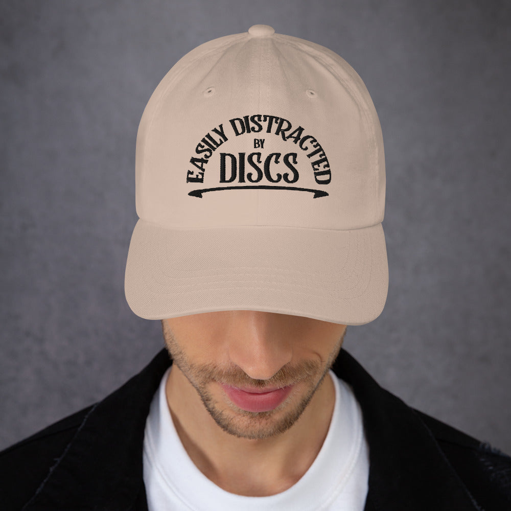 Easily Distracted by Discs Dad Hat