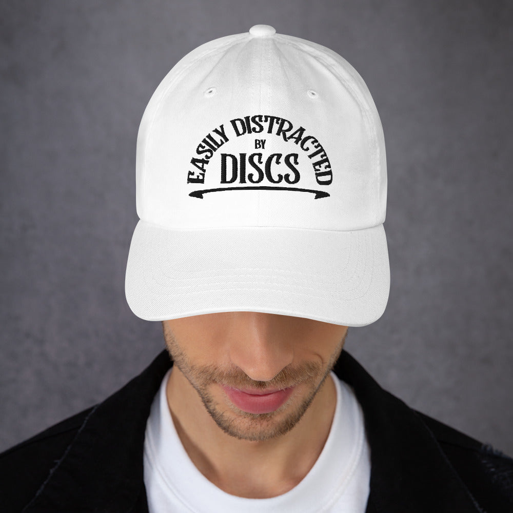 Easily Distracted by Discs Dad Hat