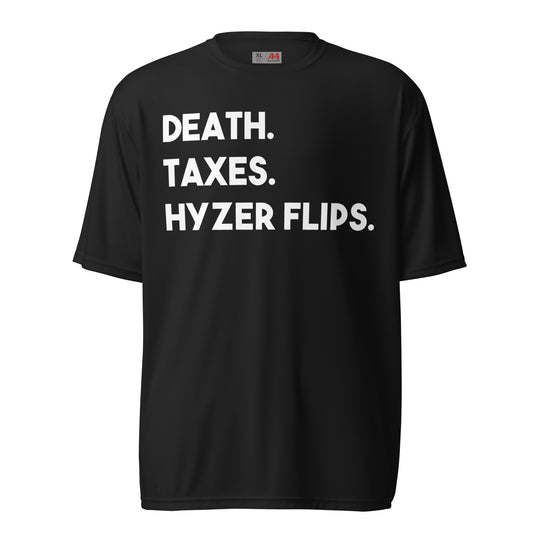 Death Taxes Hyzer Flips Tee