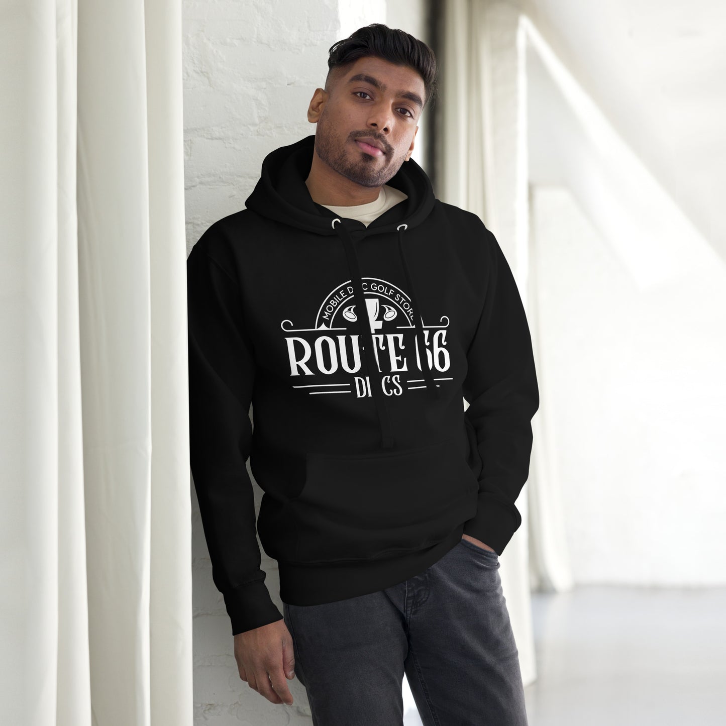 Route 66 Discs Logo Hoodie