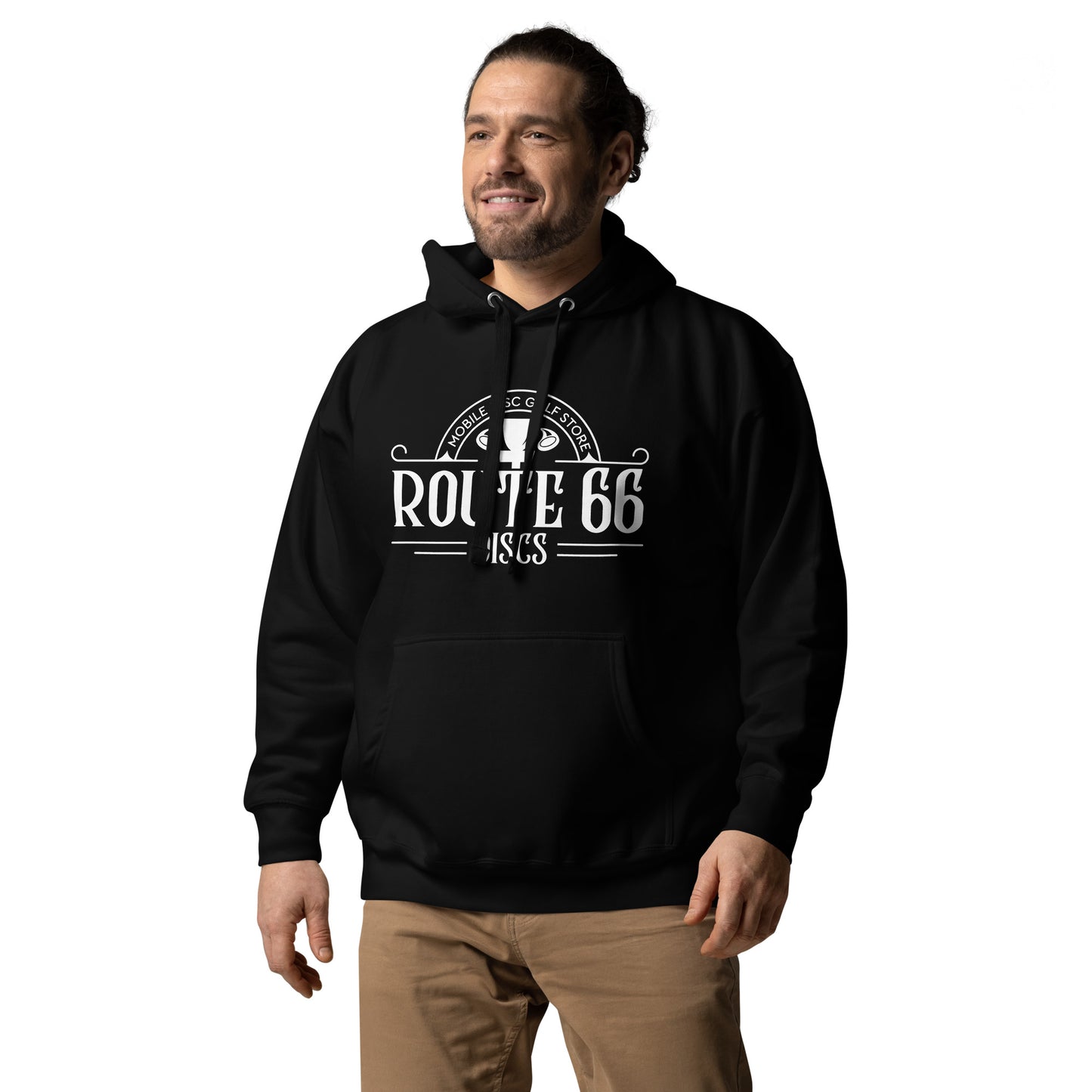 Route 66 Discs Logo Hoodie
