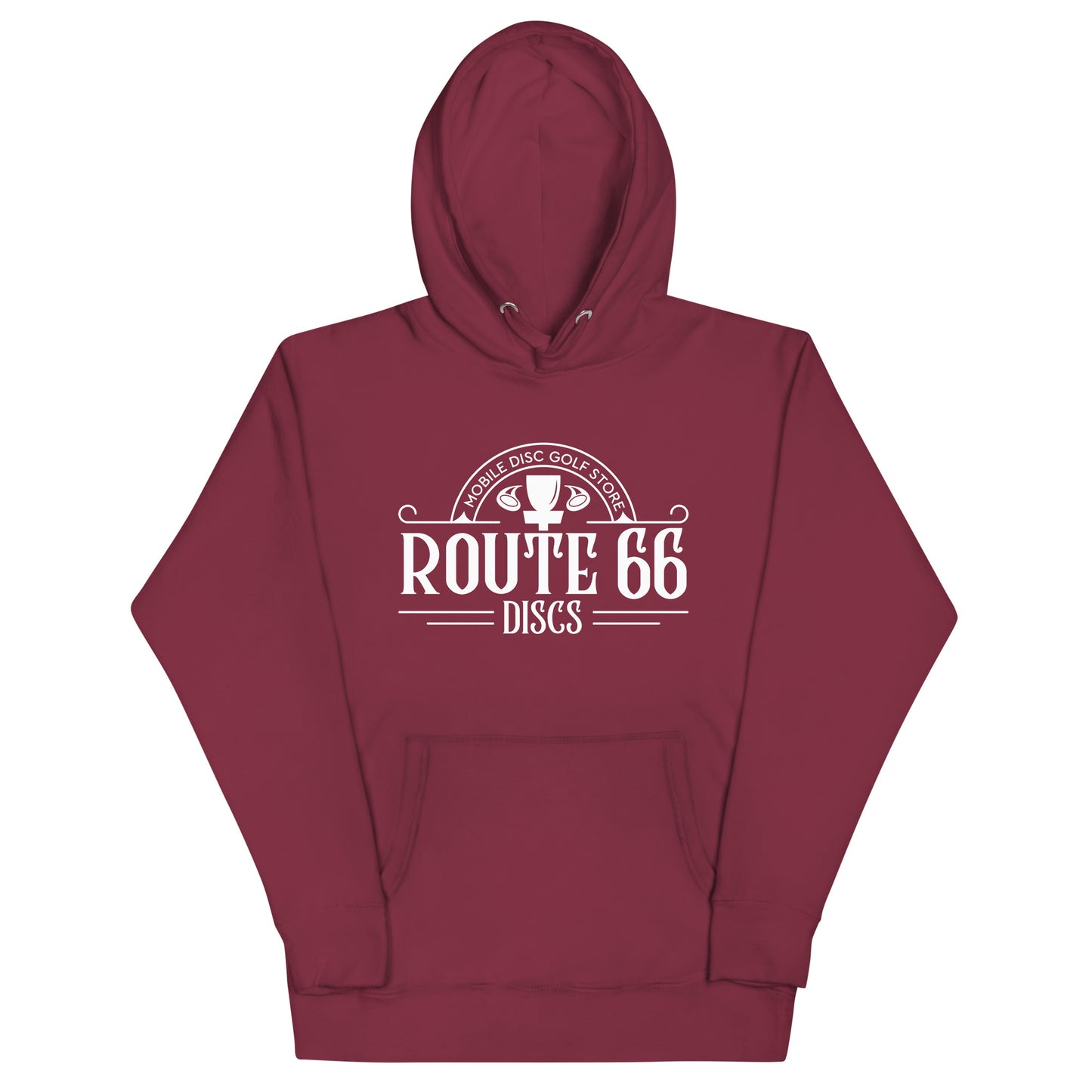 Route 66 Discs Logo Hoodie
