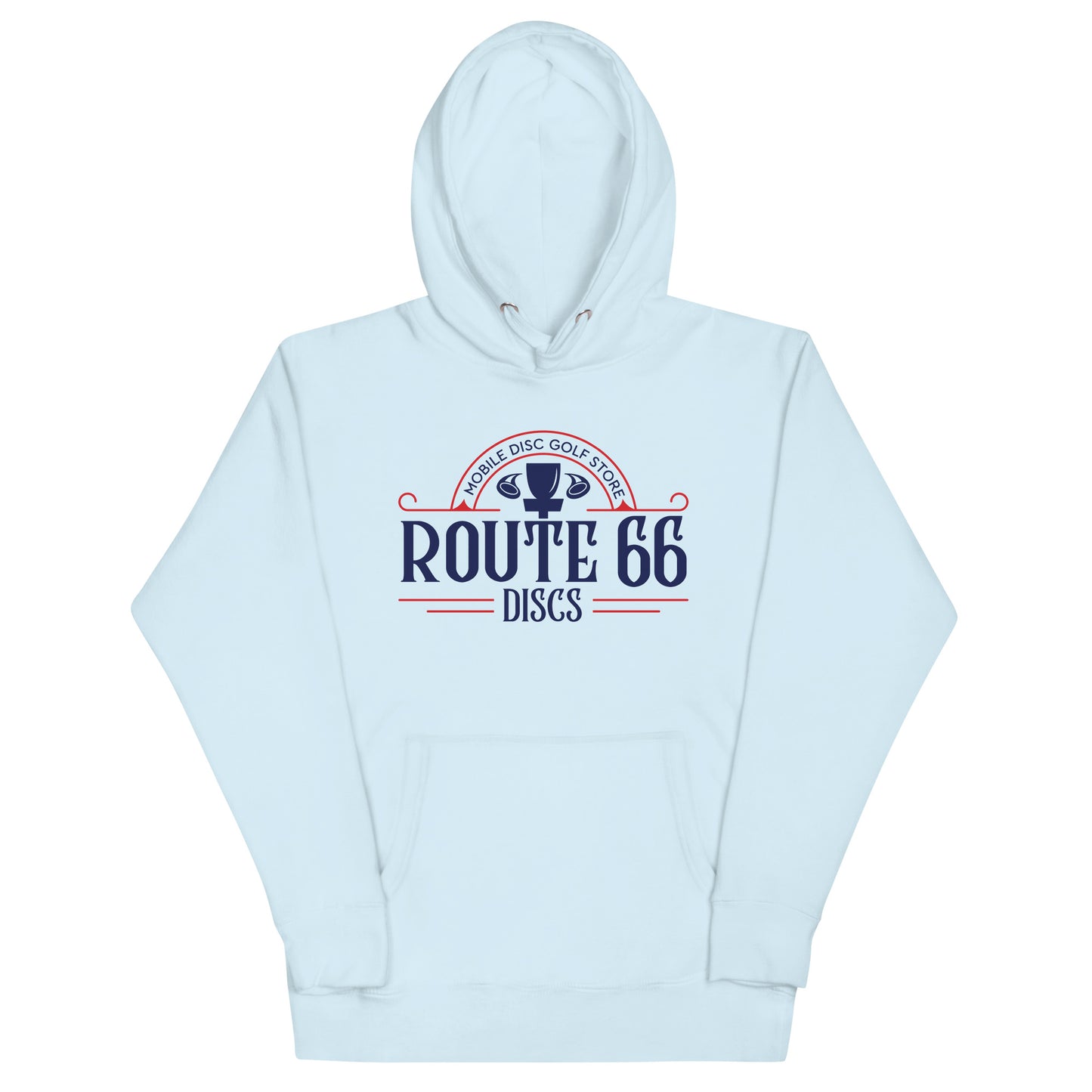 Route 66 Discs Logo Hoodie
