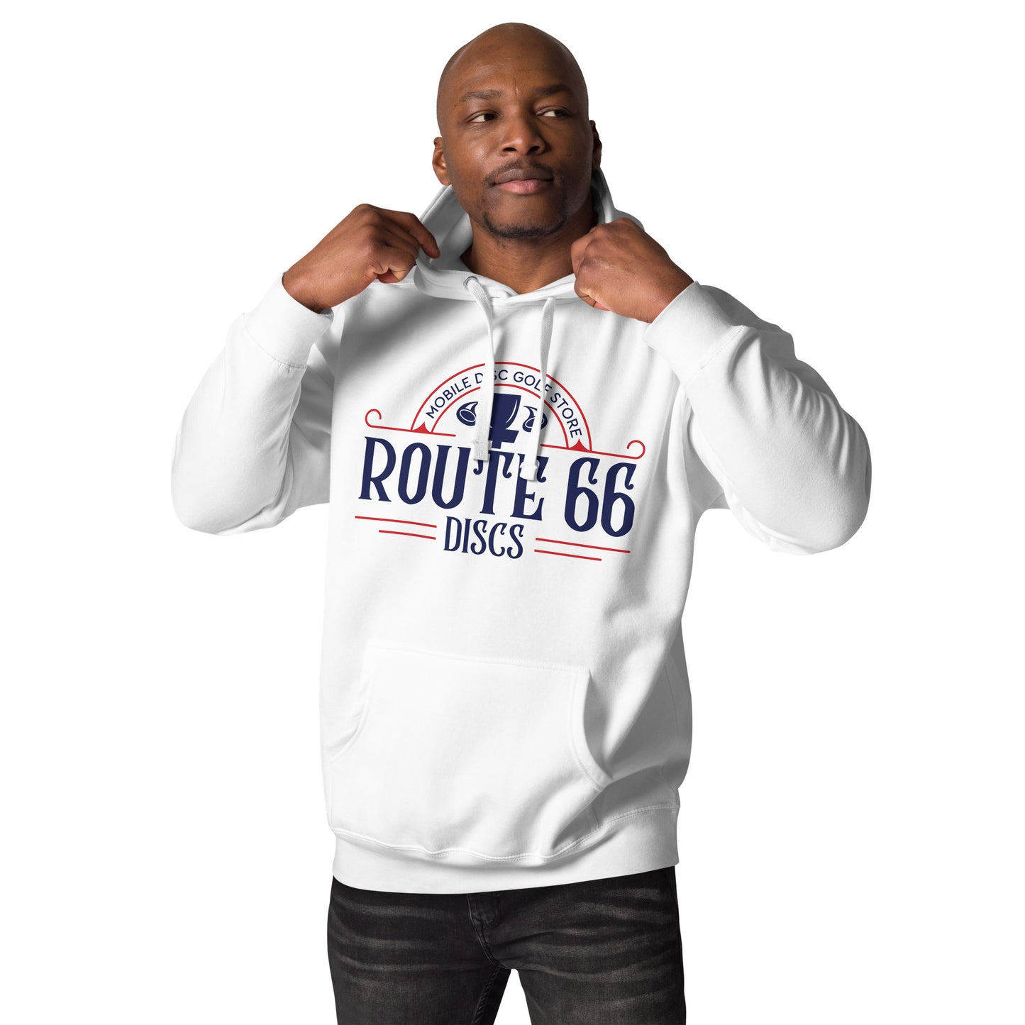 Route 66 Discs Logo Hoodie