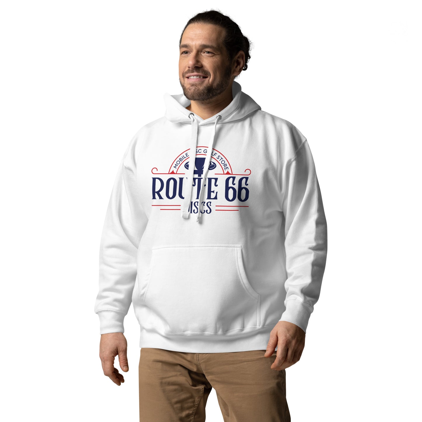 Route 66 Discs Logo Hoodie
