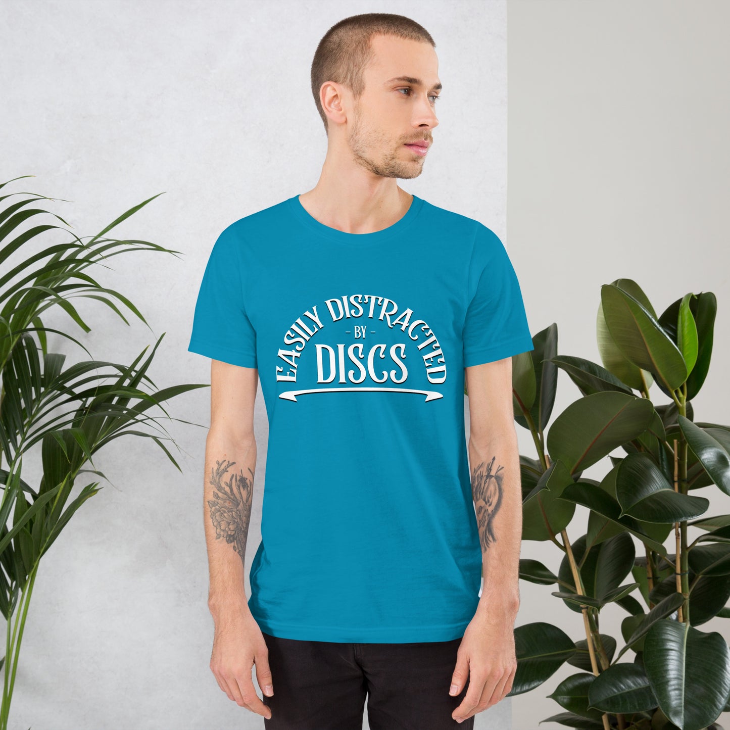 Easily Distracted by Discs T-Shirt
