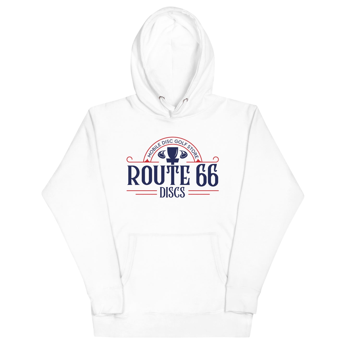 Route 66 Discs Logo Hoodie