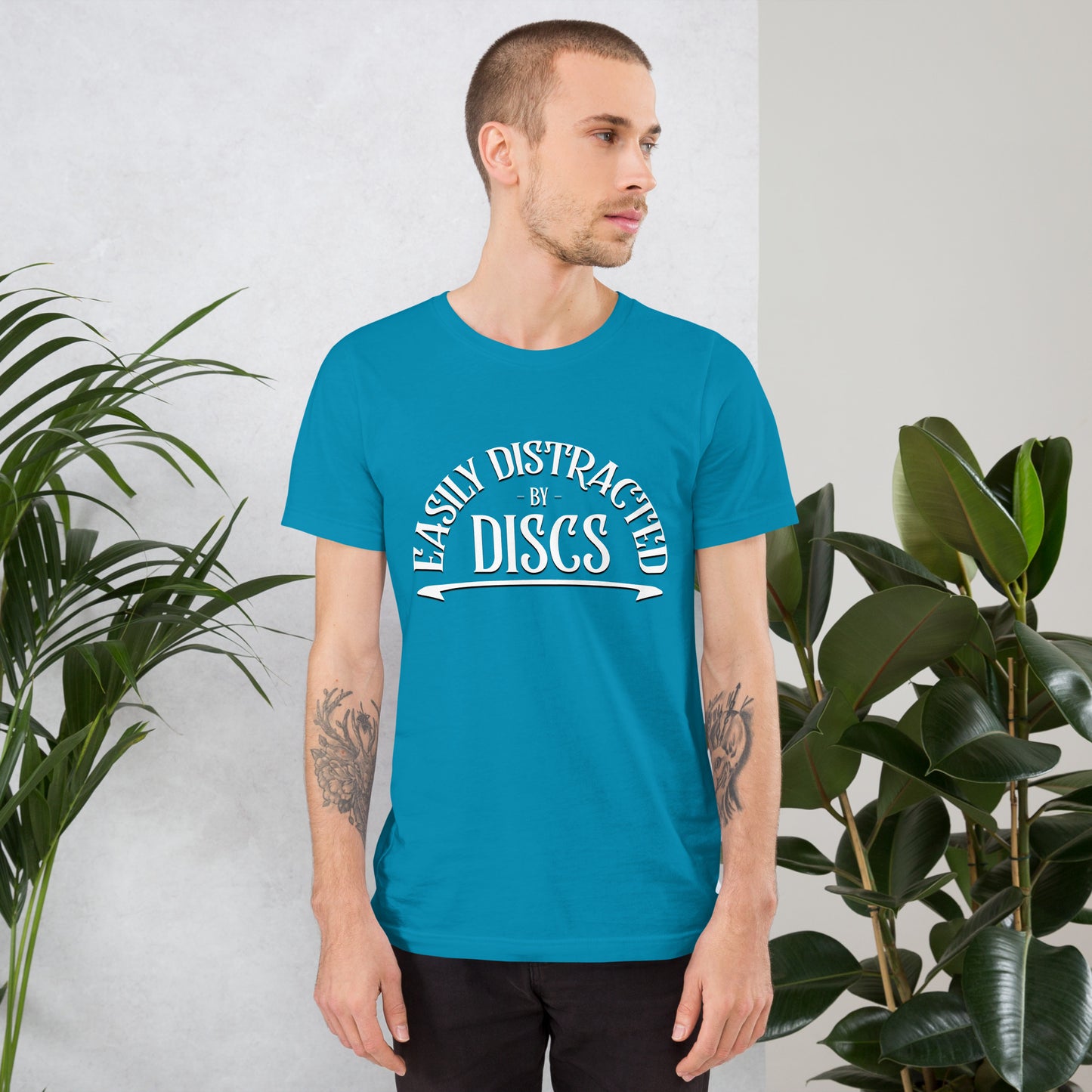 Easily Distracted by Discs T-Shirt