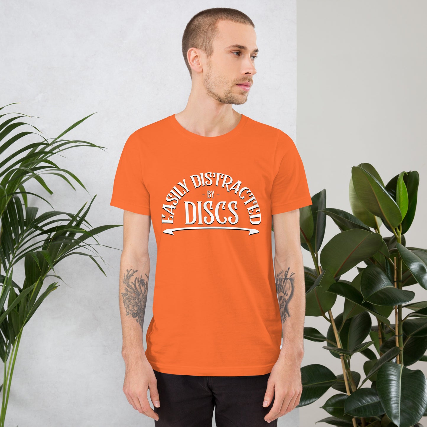 Easily Distracted by Discs T-Shirt