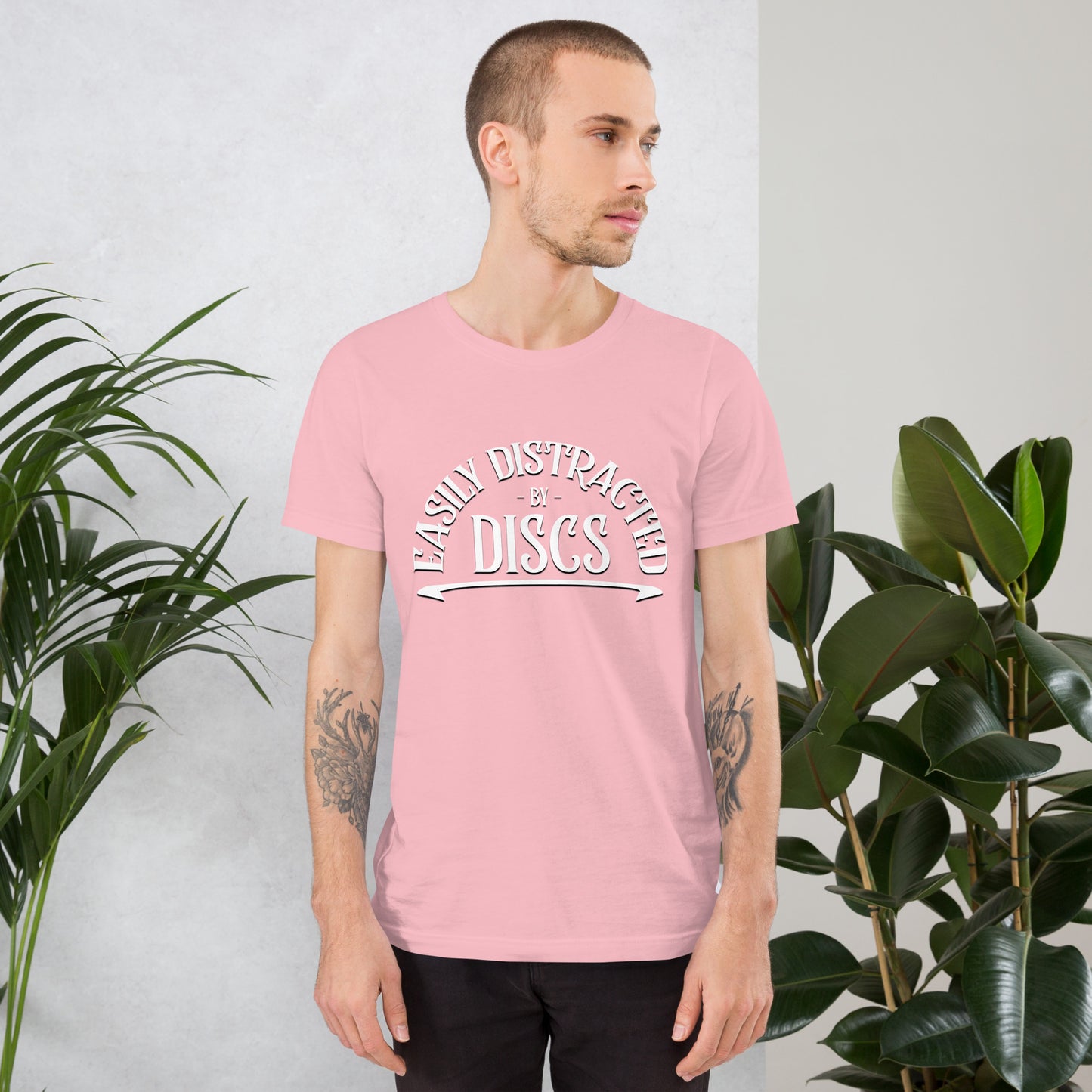 Easily Distracted by Discs T-Shirt