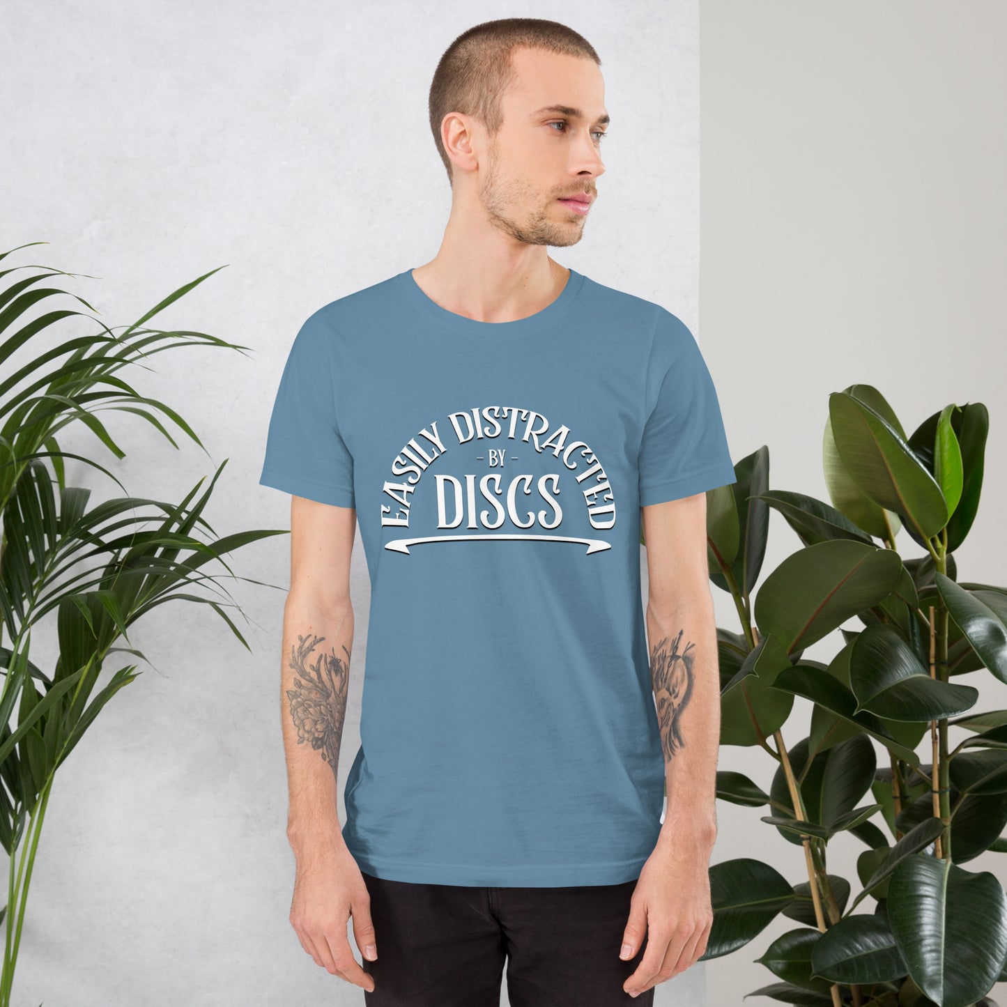 Easily Distracted by Discs T-Shirt