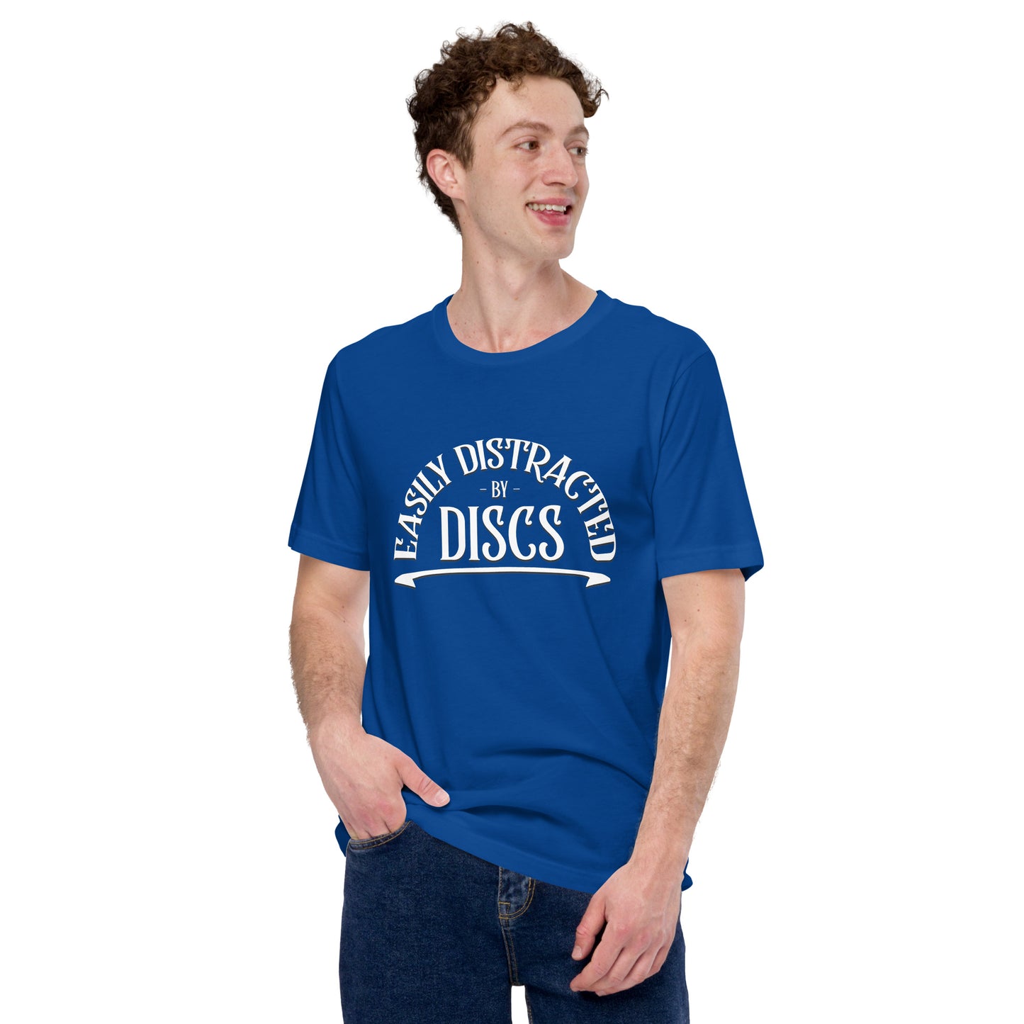 Easily Distracted by Discs T-Shirt