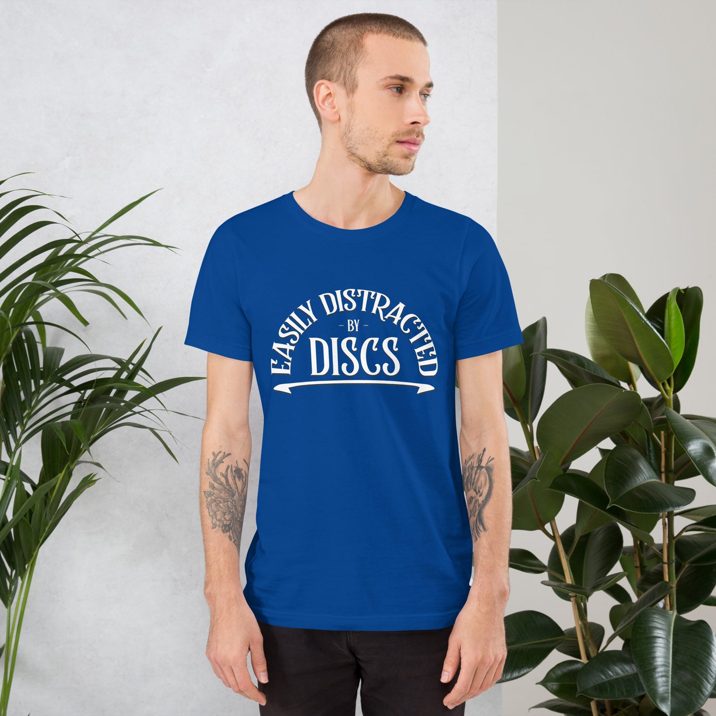 Easily Distracted by Discs T-Shirt